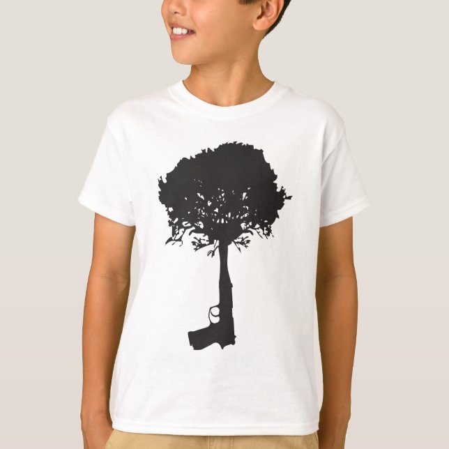 T-shirt paix de croissance (Devant)