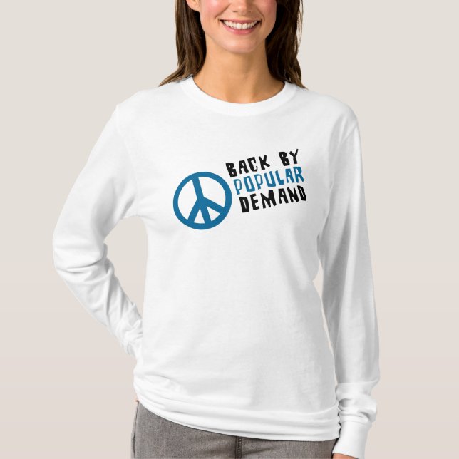 T-SHIRT PAIX DE DEMANDE (Devant)