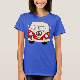 T-shirt Paix de hippie