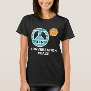 T-shirt Paix de la conversation
