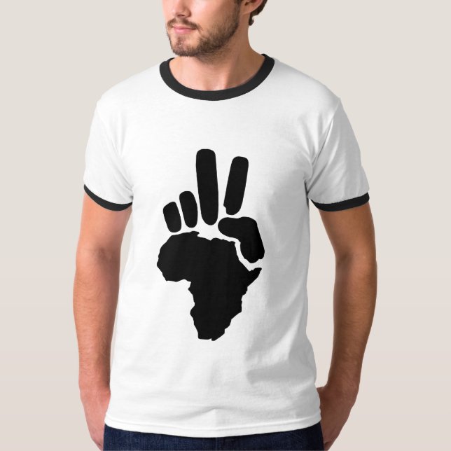 T-shirt Paix de l'Afrique (Devant)
