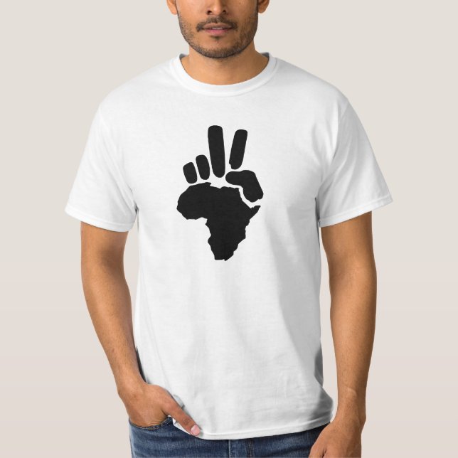 T-shirt Paix de l'Afrique (Devant)