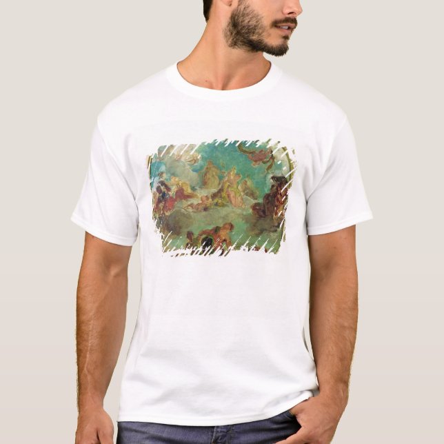 T-shirt Paix descendant à la terre (Devant)