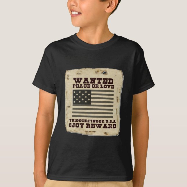 T-shirt Paix désespérément (Devant)