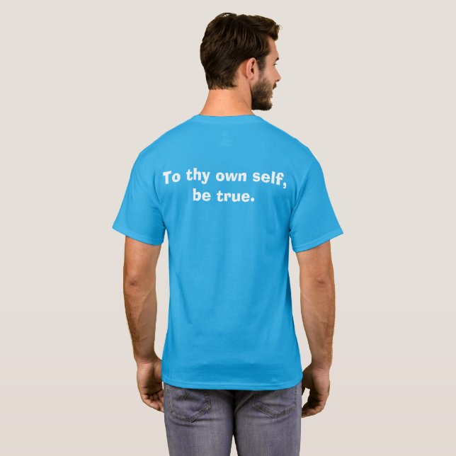 T-shirt Paix d'Esprit – Tee de Réflexion sur Soi (Dos entier)