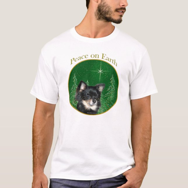 T-shirt Paix du Chihuahua (Devant)