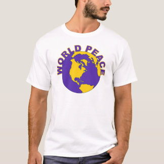 T-SHIRT PAIX DU MONDE