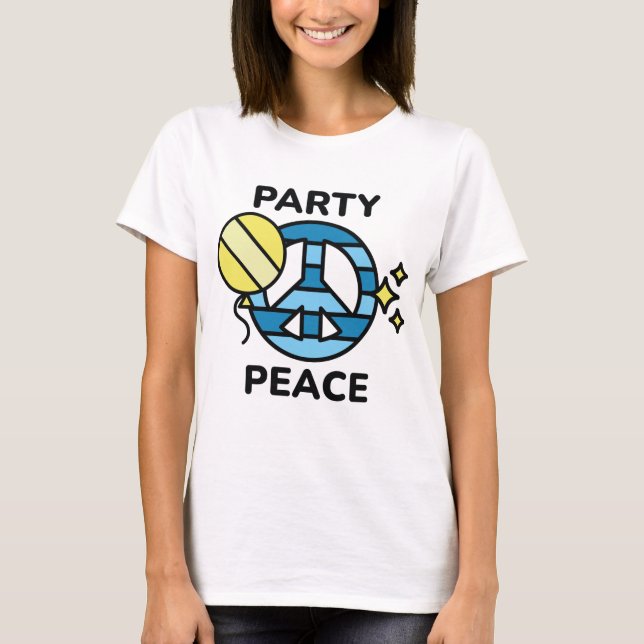 T-shirt Paix du Parti (Devant)