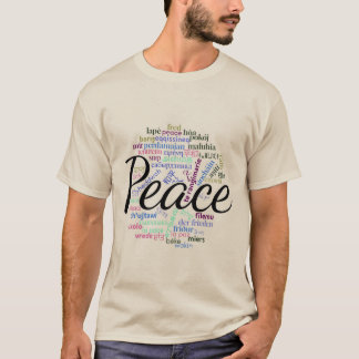 T-shirt « Paix » en 50 langues