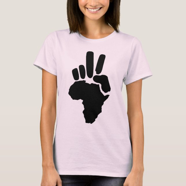 T-shirt Paix en Afrique (Devant)