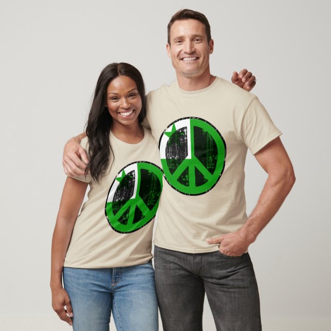 T-shirt Paix En Espéranto (Unisexe)