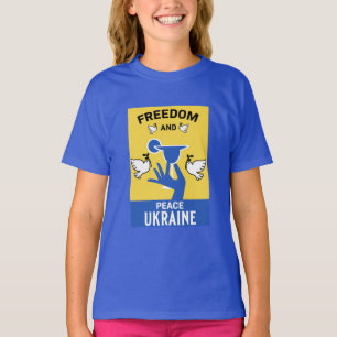 T-shirt Paix En Ukraine - Amour Et Soutien