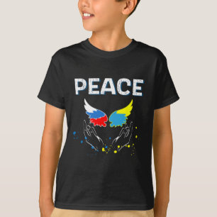 T-shirt Paix entre la Russie et l'Ukraine