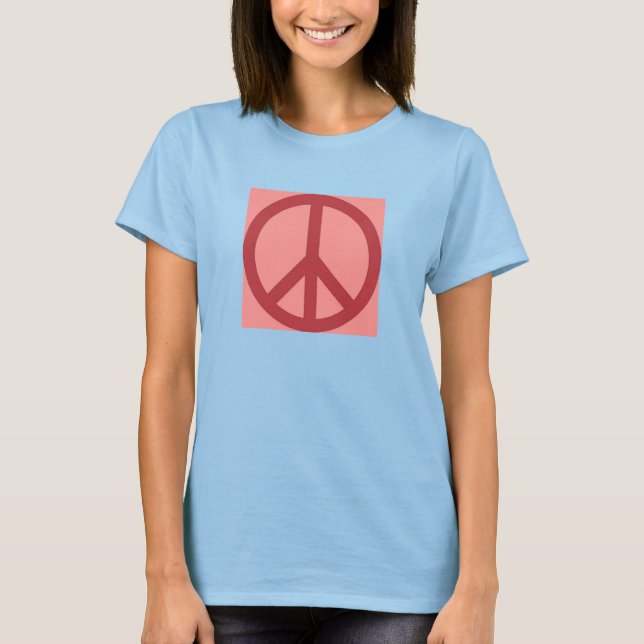 T-shirt Paix et amour (Devant)