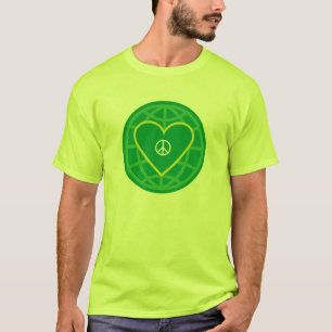 T-shirt Paix et amour autour du monde