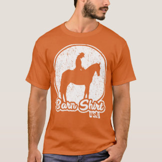 T-shirt Paix et calme Horse Grange USA