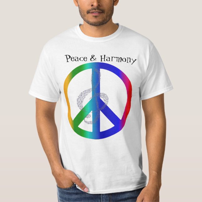T-shirt Paix et harmonie_ (Devant)