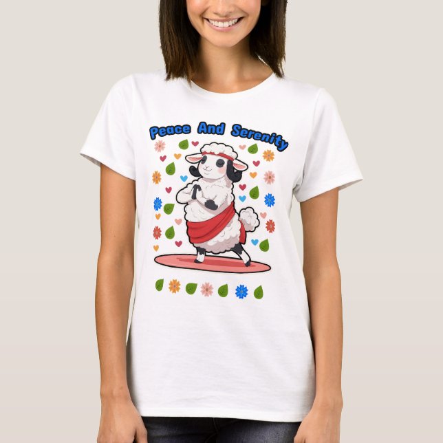T-shirt Paix et sérénité (Devant)