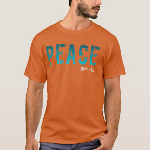 T-shirt Paix Je Vous Donne La Bible Verse Religieux Premiu