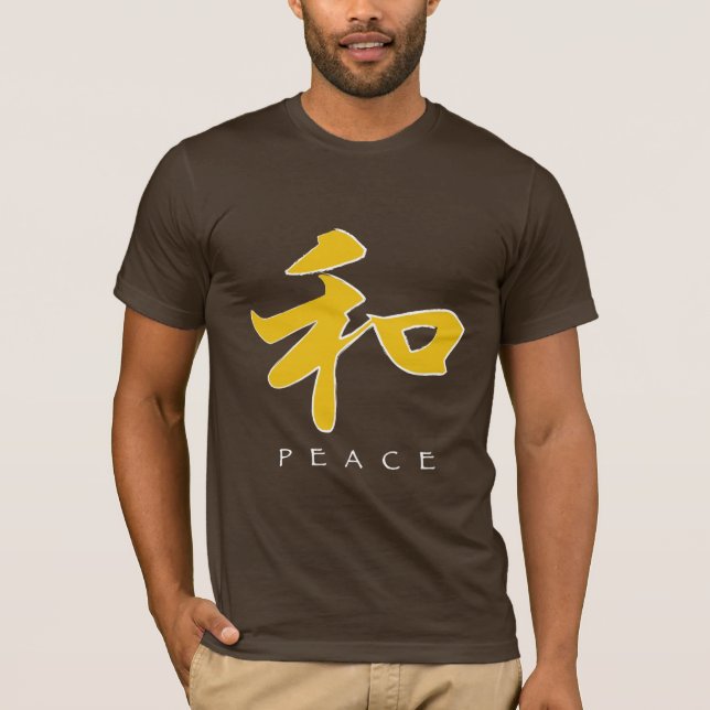 T-shirt Paix Kanji (Devant)