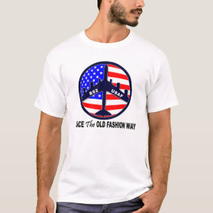 T-shirt Paix la vieille manière de mode