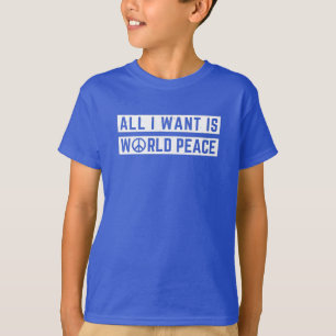 T-shirt Paix mondiale