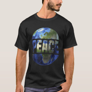 T-shirt Paix mondiale sur la Terre Conscient Humanité Espè