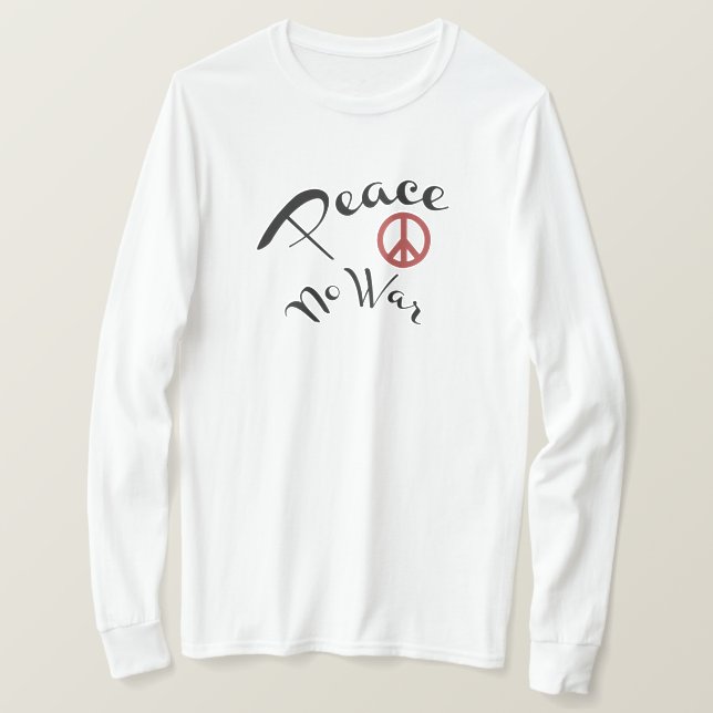T-shirt Paix Pas De Guerre (Design devant)