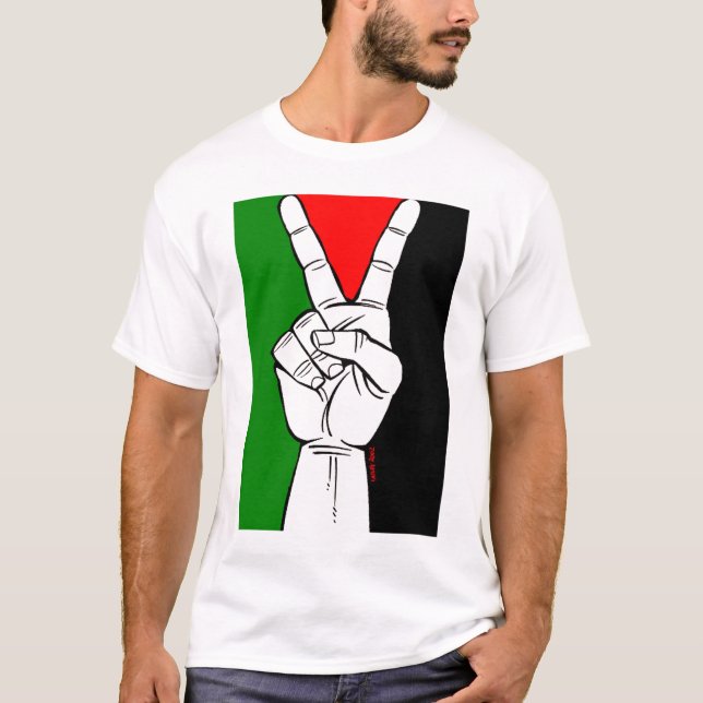 T-shirt Paix pour la Palestine (Devant)