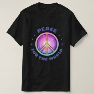 T-shirt Paix pour le monde ☮