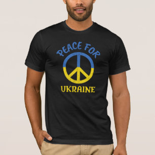 T-shirt "Paix pour l'Ukraine"