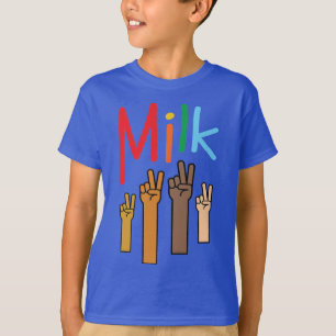 T-shirt Paix pour tous (Enfants - Fit Régulier, B