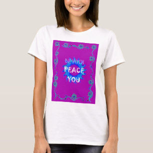 T-shirt Paix Sois avec toi