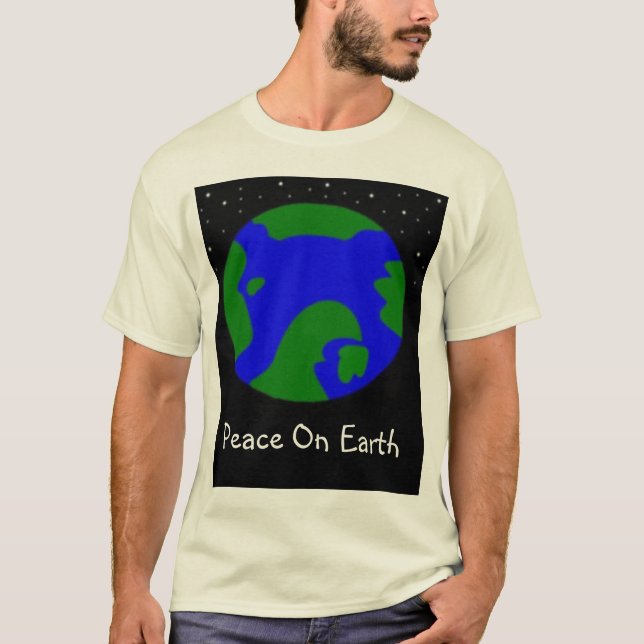T-SHIRT PAIX SUR TERRE (Devant)
