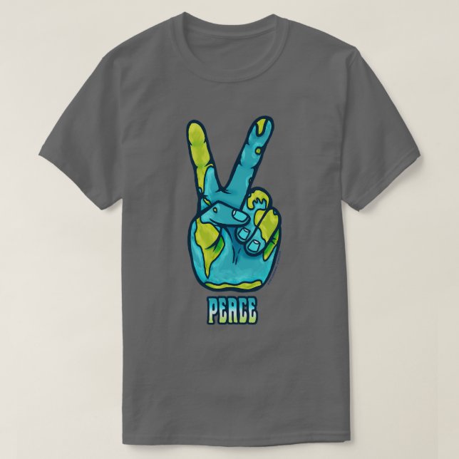 T-shirt Paix sur Terre (Design devant)