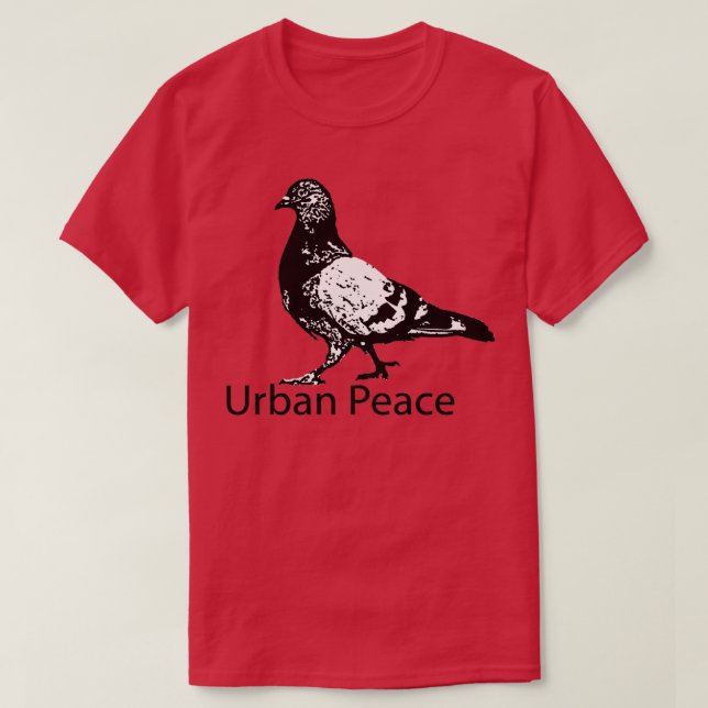 T-shirt Paix urbaine 1 (Design devant)