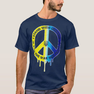 T-shirt Paix vintage En Ukraine