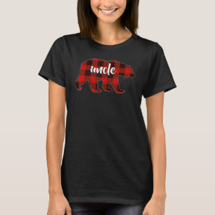 T-shirt Pajama Chr de famille pyjama de l'oncle rouge care