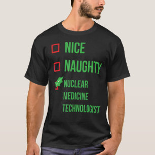 T-shirt Pajama Christmas, technologue en médecine nucléair