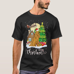 T-shirt Pajama de Noël Cocker Spaniel Tree Xmas Chien Papa