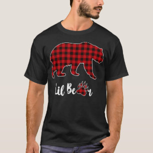 T-shirt Pajama de Noël Correspondant Famille Rouge Plaid L