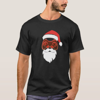 T-shirt Pajama de Noël du Père Noël, Gamer Joyeux Noël