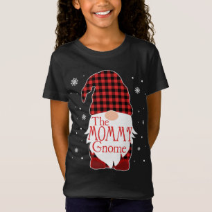 T-Shirt Pajama de Noël Famille Cadeau maman Gnome Buffalo