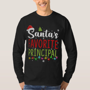 T-shirt Pajama de Noël principal favori de Santas Père Noë