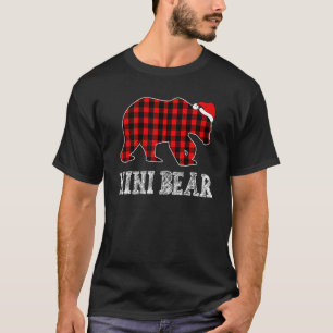 T-shirt Pajama rouge Nini Ours Noël Pyjama correspondant F