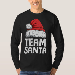 T-shirt Pajamas de correspondance de la famille de l'équip