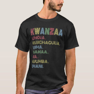 T-shirt Pajamas de la famille Kwanzaa