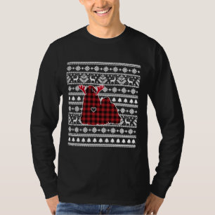 T-shirt Pajamas de Noël de Chien de Poméranie de Buffle Ro