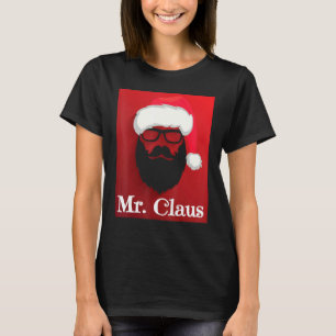 T-shirt Pajamas Mens M. Et Mme Claus Couples Correspondant