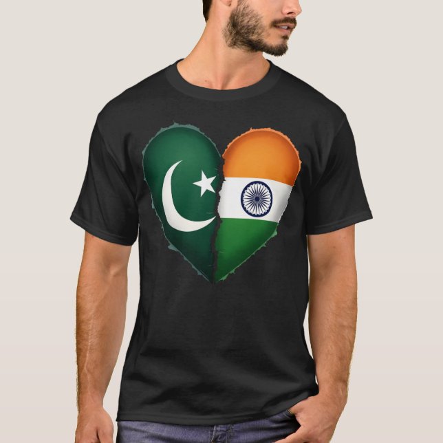 T-shirt Pakistan - Coeur de l'Inde (Devant)